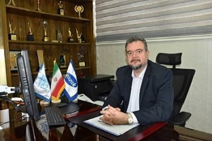 مهندس مرتضوی، مدیر عامل شرکت داروسازی لابراتوار های رازک می گوید: