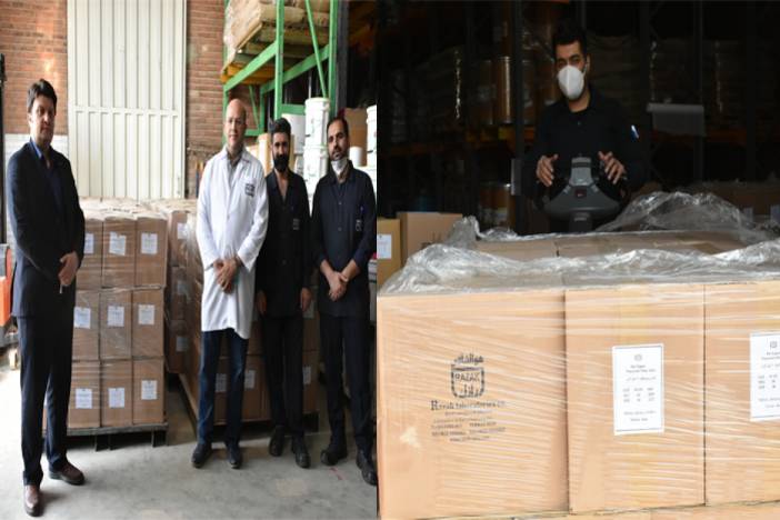 ارسال محموله صادراتی