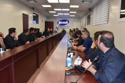 دکتر خورشیدوند در نشست با کارکنان و متخصصان واحد فنی و مهندسی