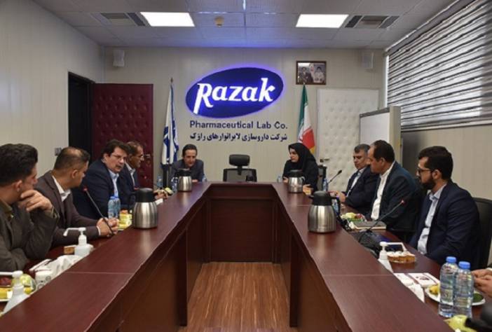 شرکت داروسازی رازک در مسیر توسعه همکاری های بین المللی